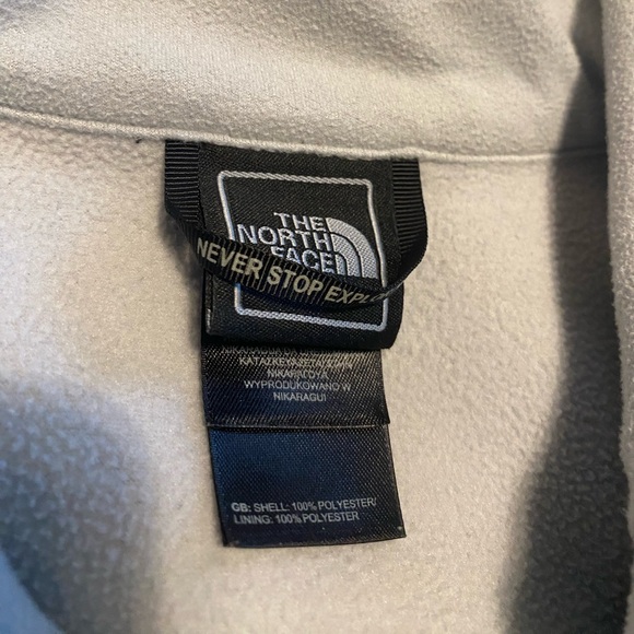 The North Face Softshell Full Zip Jacket Womens XS Mock Neck Teal Blue - Picture 4 of 9